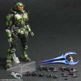 Original Play Arts Red Mark HALO 2  master sergeant Collection Action Figure New Box for Fans Holiday Gift