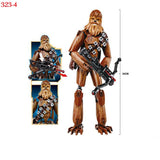 Marvel Legoinglys Star War The Last Jed Buildable Action Figure Rey Kyle Ren Luke Skywalker Building Block Toy  Legoinglys Brick