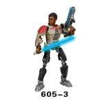 Marvel Legoinglys Star War The Last Jed Buildable Action Figure Rey Kyle Ren Luke Skywalker Building Block Toy  Legoinglys Brick