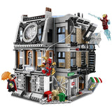 10840 Marvel Avengers Infinity War Sanctum Sanctorum Showdown Iron Man Spidermans Building Block Toys Compatible Legoinglys