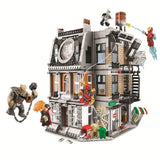 10840 Marvel Avengers Infinity War Sanctum Sanctorum Showdown Iron Man Spidermans Building Block Toys Compatible Legoinglys