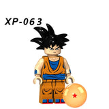 Hot Dragon Ball Z Goku Super SaiYanVegeta Gohan Compatible legoINGly Minifigured Building Blocks Bricks Toy For kids