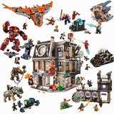 Bela Compatible Legoinglys Ironman Hulkbuster Marvel Avengers Infinity War Super Hero Building Blocks Bricks Toys 2019