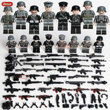 Oenux WW2 Series Mini Military Soldiers Figures Building Block World War 2 USA Soviet British Army Military Legoings Brick Toys
