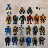 HALO MechWarrior anime action figure perfect quality PVC figurine soldier limbs can moving toys for children