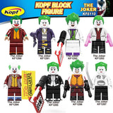Single Sale KF6110 Joker Figure Movie 2019 Batman DC Super Hero Prisoner Suicide Squad Building Blocks Sets Models Toys