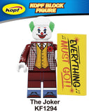 Single Sale KF6110 Joker Figure Movie 2019 Batman DC Super Hero Prisoner Suicide Squad Building Blocks Sets Models Toys