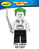 Single Sale KF6110 Joker Figure Movie 2019 Batman DC Super Hero Prisoner Suicide Squad Building Blocks Sets Models Toys