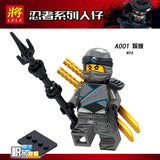 For Legoing Ninjagoing Sets NINJA Heroes Kai Jay Cole Zane Nya Lloyd With Weapons Action Figures Toys With Legoinges Ninjagoings