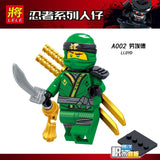 For Legoing Ninjagoing Sets NINJA Heroes Kai Jay Cole Zane Nya Lloyd With Weapons Action Figures Toys With Legoinges Ninjagoings