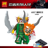 For Legoing Ninjagoing Sets NINJA Heroes Kai Jay Cole Zane Nya Lloyd With Weapons Action Figures Toys With Legoinges Ninjagoings