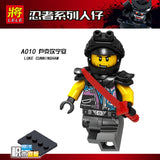 For Legoing Ninjagoing Sets NINJA Heroes Kai Jay Cole Zane Nya Lloyd With Weapons Action Figures Toys With Legoinges Ninjagoings