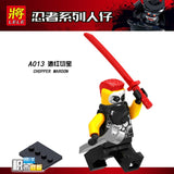 For Legoing Ninjagoing Sets NINJA Heroes Kai Jay Cole Zane Nya Lloyd With Weapons Action Figures Toys With Legoinges Ninjagoings