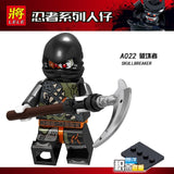 For Legoing Ninjagoing Sets NINJA Heroes Kai Jay Cole Zane Nya Lloyd With Weapons Action Figures Toys With Legoinges Ninjagoings