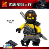 For Legoing Ninjagoing Sets NINJA Heroes Kai Jay Cole Zane Nya Lloyd With Weapons Action Figures Toys With Legoinges Ninjagoings