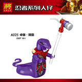 For Legoing Ninjagoing Sets NINJA Heroes Kai Jay Cole Zane Nya Lloyd With Weapons Action Figures Toys With Legoinges Ninjagoings