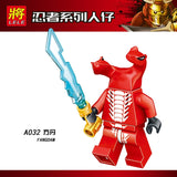 For Legoing Ninjagoing Sets NINJA Heroes Kai Jay Cole Zane Nya Lloyd With Weapons Action Figures Toys With Legoinges Ninjagoings