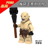 For Legoing The Lord of the Rings Figures Gandalf Thranduil Elrond Galadriel Merry Arwen Blocks Military Models Legoings Weapons