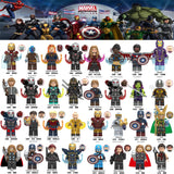 Marvel Building Blocks Avengers 4 Endgame Super Heroes War Machine Iron Man Nebula Thor Action Figures For Children Model Toys