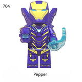 Marvel Building Blocks Avengers 4 Endgame Super Heroes War Machine Iron Man Nebula Thor Action Figures For Children Model Toys
