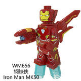 Marvel Building Blocks Avengers 4 Endgame Super Heroes War Machine Iron Man Nebula Thor Action Figures For Children Model Toys