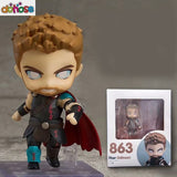Marvel  Nendoroid Avengers Infinity War Thor Captain America  Iron Man  Black Panther Wonder woman Spiderman Action Figure