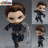 Marvel  Nendoroid Avengers Infinity War Thor Captain America  Iron Man  Black Panther Wonder woman Spiderman Action Figure